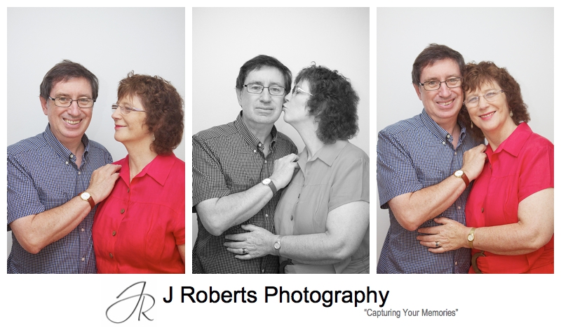 Grandparents in a couples portrait - sydney multi generation family portrait photography